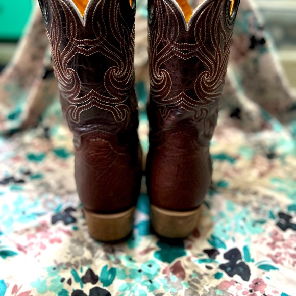 Nokota Horse Cowboy Boots. Brown Men’s Size 9.5 D. - Picture 2 of 4